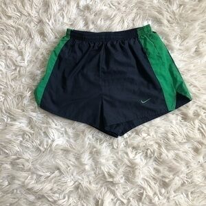Nike blue and green Running shorts sz (0-2)